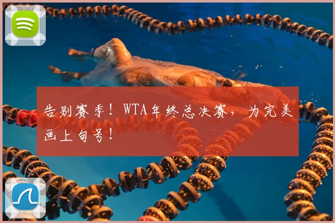 告别赛季！WTA年终总决赛，为完美画上句号！
