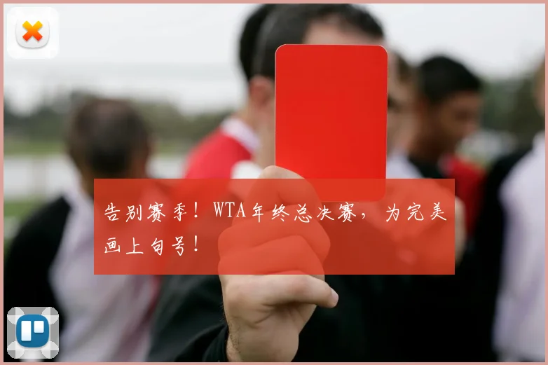 告别赛季！WTA年终总决赛，为完美画上句号！