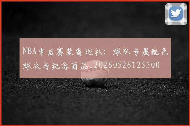 NBA季后赛装备巡礼:球队专属配色球衣与纪念商品_20260526125500